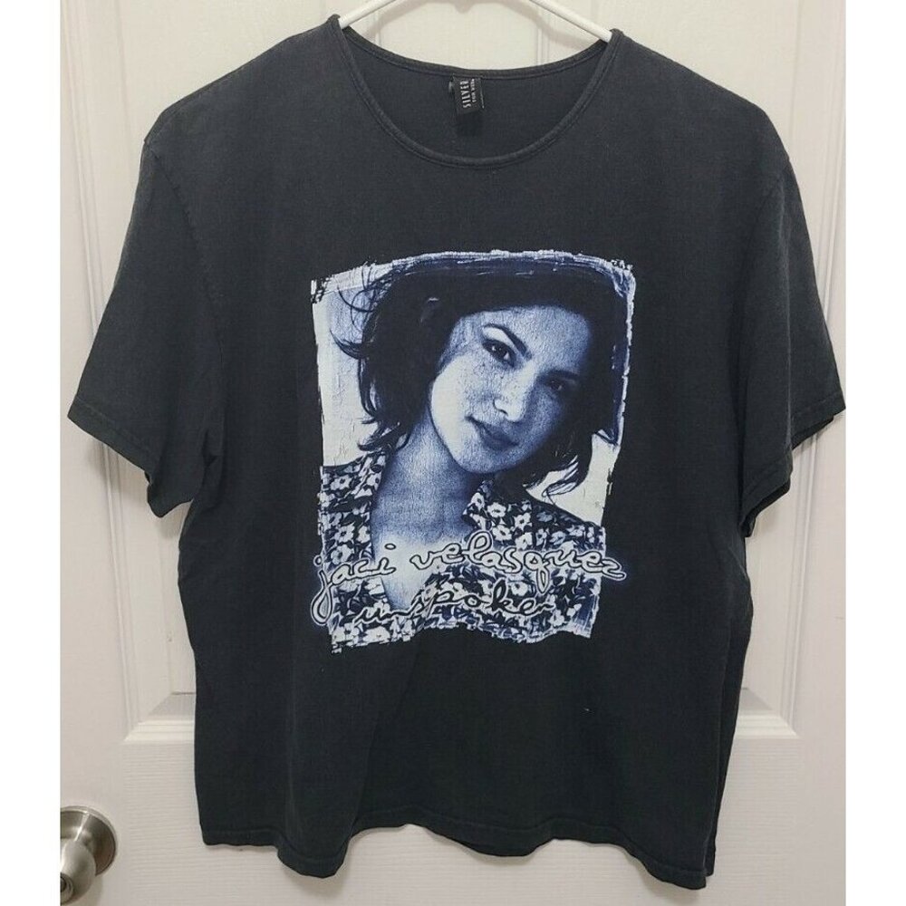 VTG Y2K Jaci Velasquez Latin Christian Pop‎ Band Tee Shirt Top Unspoken Size XXL